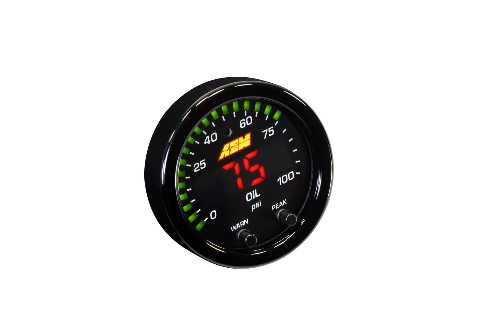 AEM X-Series Pressure 0-100psi Gauge Kit - My Store