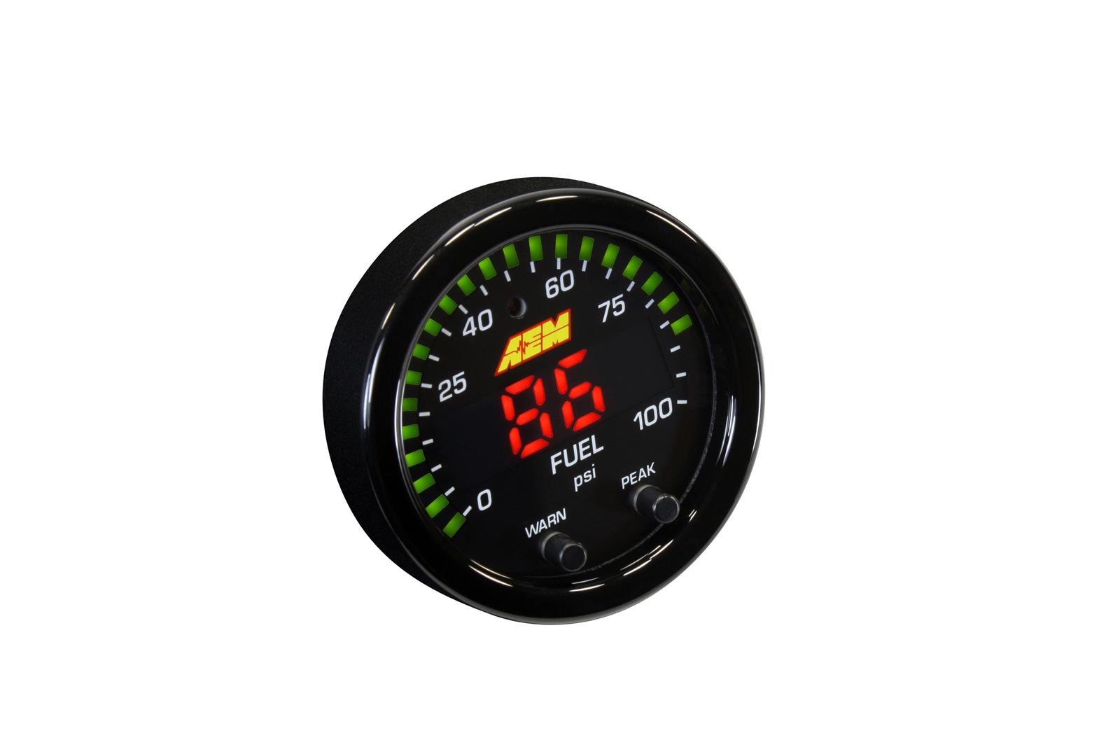 AEM X-Series Pressure 0-100psi Gauge Kit - My Store