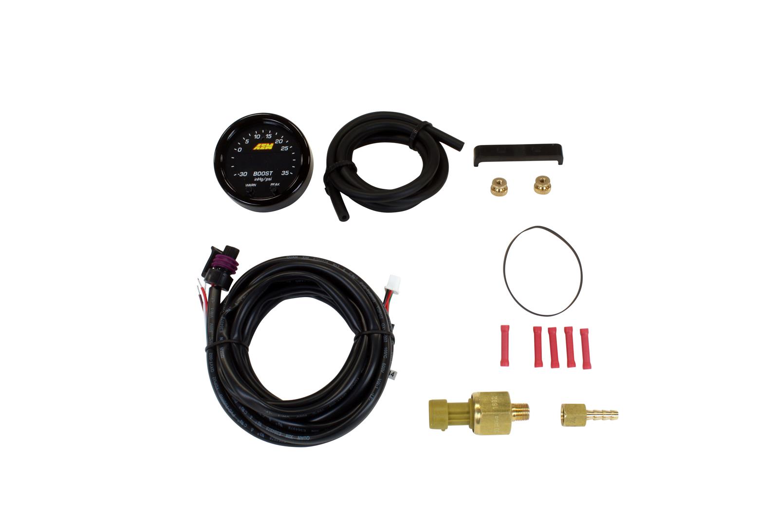 AEM X-Series Boost Pressure -30inHg 35psi Gauge - My Store