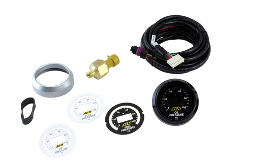 AEM 52mm Pressure (Oil or Fuel) Digital Gauge - My Store