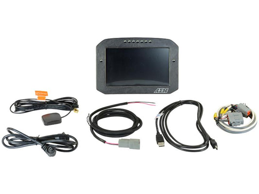 AEM Cd-7g Carbon Flush Digital Dash Display w/ Internal 20Hz GPS & Antenna - My Store