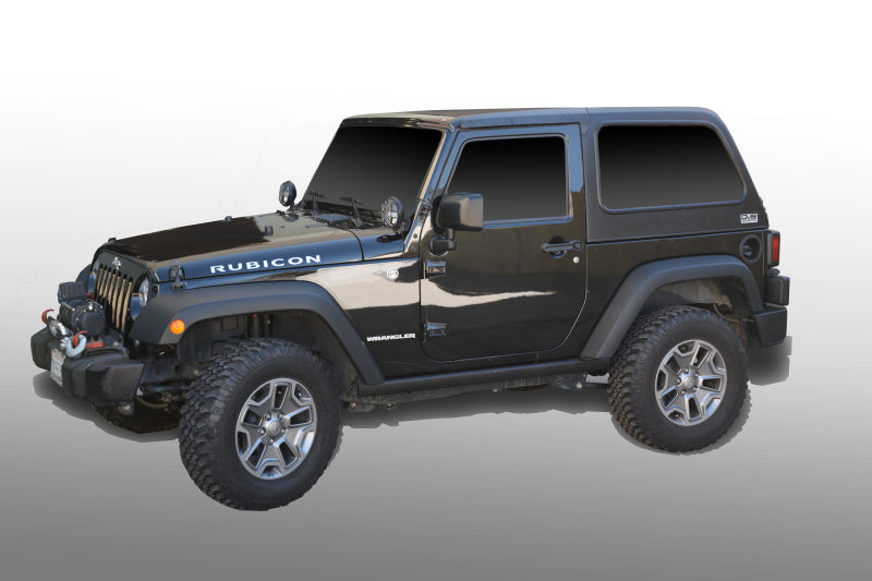 DV8 Offroad 07-18 Jeep Wrangler JK 2 Piece Fast Back Hard Top 2 Door (Dropship Only) - Mammoth Racing -
