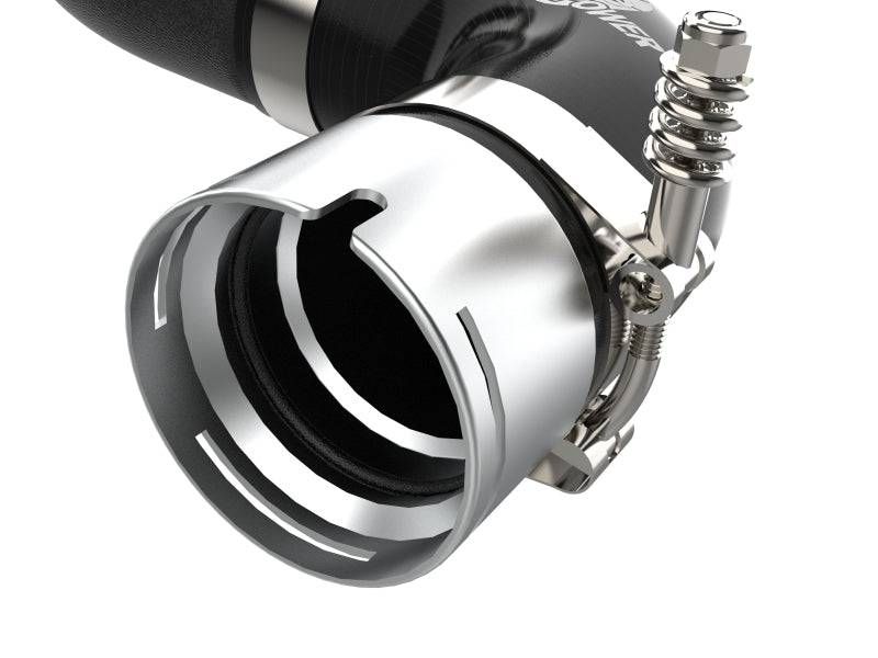 AFE 18-22 Kia Stinger V6-3.3L BladeRunner Alum Hot/Cold Charge Pipe Kit Black - My Store