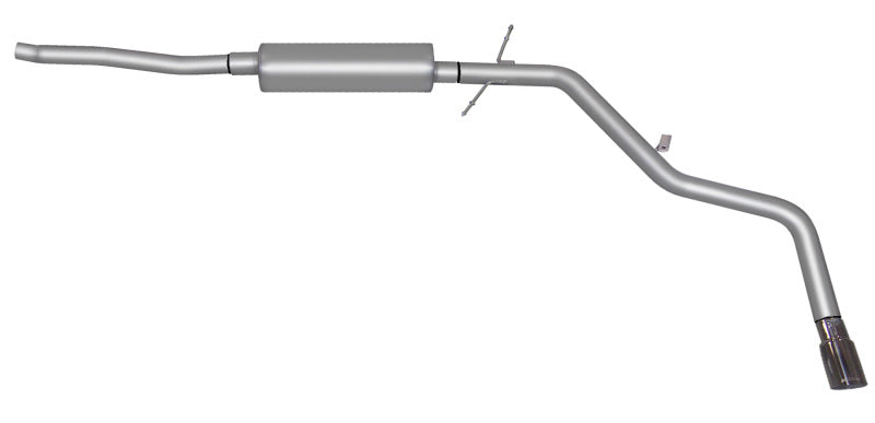 Gibson 02-04 Nissan Frontier SC 3.3l 2.5in Cat-Back Single Exhaust - Stainless - Mammoth Racing -