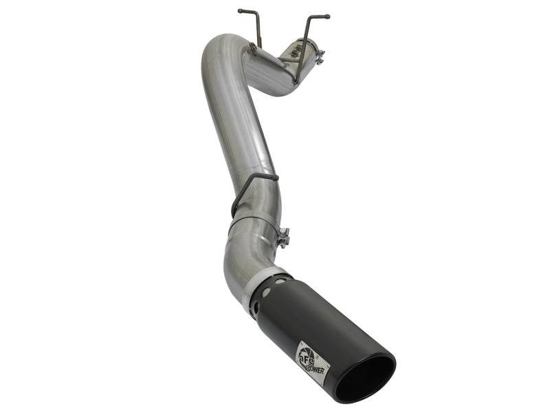 aFe LARGE BORE HD 4in 409-SS DPF-Back Exhaust w/Black Tip 2017 GM Duramax V8-6.6L (td) L5P - My Store