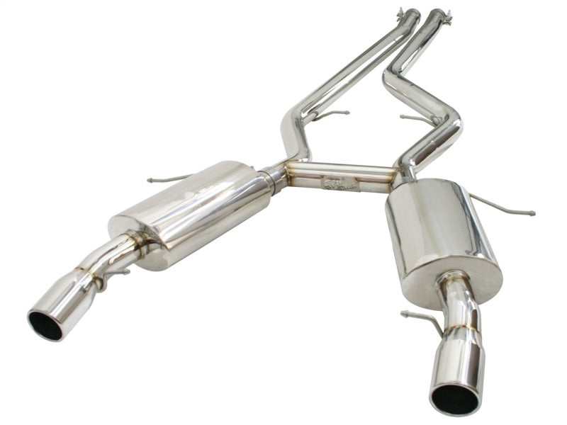 aFe MACHForce XP Exhausts Cat-Back SS-304 EXH CB BMW 335i (E90/92 Only) 07-09 L6-3.0L (tt) SS-304 - Mammoth Racing -