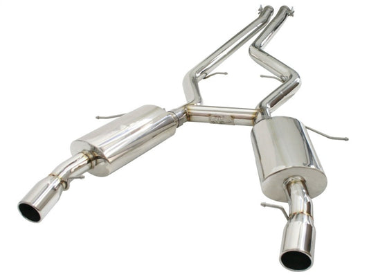 aFe MACHForce XP Exhausts Cat-Back SS-304 EXH CB BMW 335i (E90/92 Only) 07-09 L6-3.0L (tt) SS-304 - Mammoth Racing -