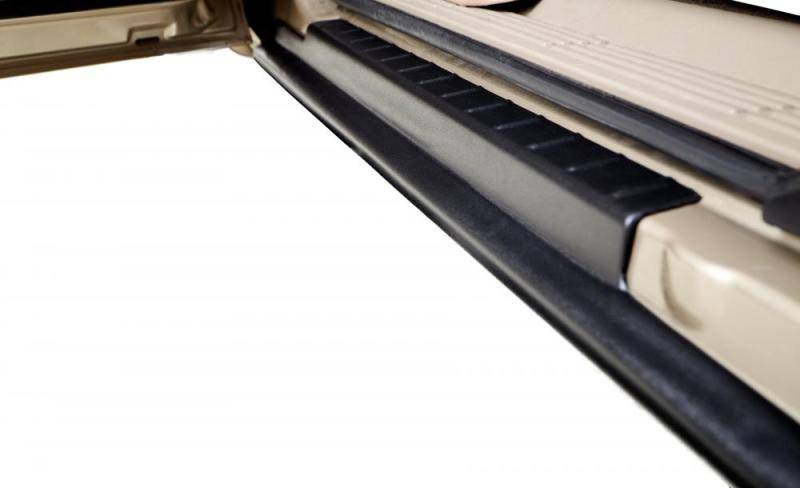 Bushwacker 15-18 Ford F-150 Trail Armor Rocker Panel and Sill Plate Cover - Black - Mammoth Racing -