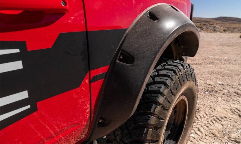 Bushwacker 2021+ Ford Bronco 4-Door Pocket Style Flares 4pc - Black - Mammoth Racing -
