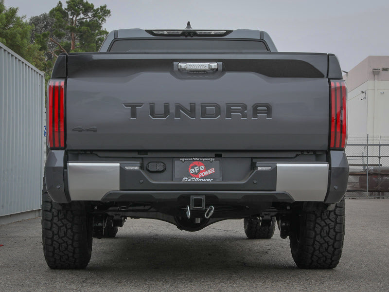 aFe 2022 Toyota Tundra V6-3.5L (tt) Apollo GT Series Hi-Tuck 2.5in to 3in 409 SS Cat-Back Exhaust - Mammoth Racing -