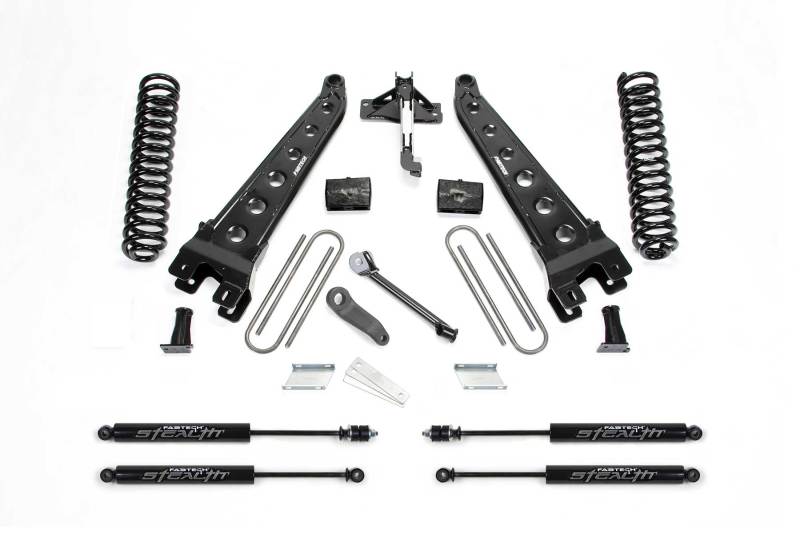 Fabtech 17-21 Ford F250/f350 4WD Diesel 4in Rad Arm Sys w/Coils & Stealth - My Store
