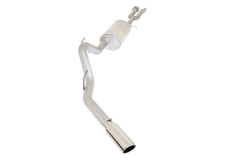 Gibson 17-19 Ford F-150 Raptor 3.5l 3.5in Cat-Back Single Exhaust - Stainless - Mammoth Racing -