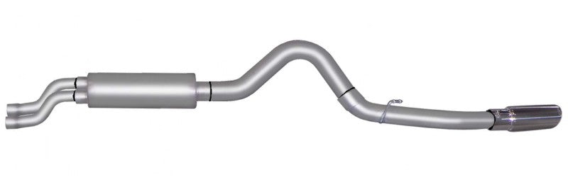 Gibson 01-05 Chevrolet Silverado 3500 Base 6.0l 4in Cat-Back Single Exhaust - Stainless - Mammoth Racing -