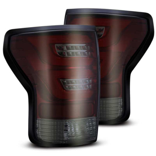 AlphaRex 07-13 Toyota Tundra PRO-Series LED Tail Lights Red Smoke - My Store