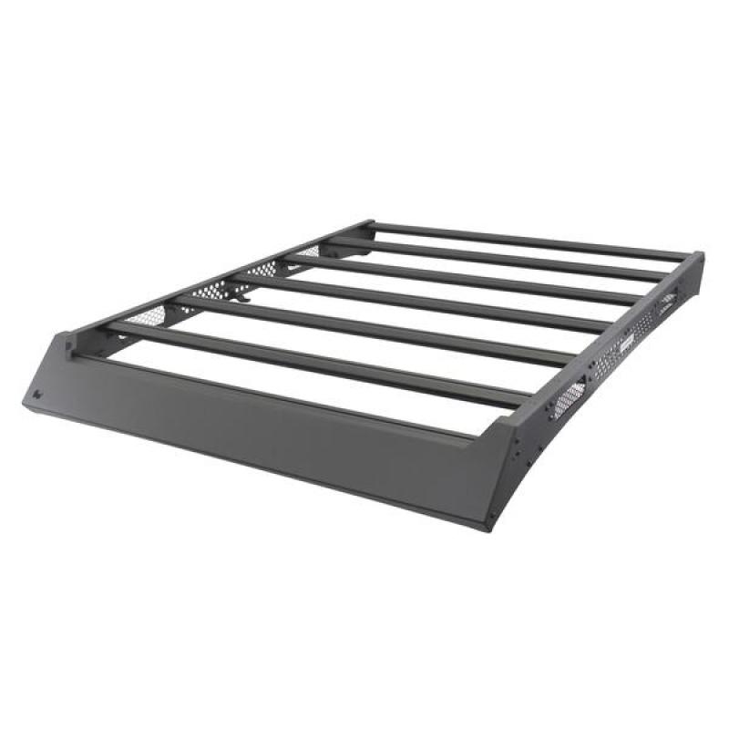 Go Rhino 16-23 Toyota Tacoma DC Ceros Low Profile Roof Rack - Tex. Blk - Mammoth Racing -