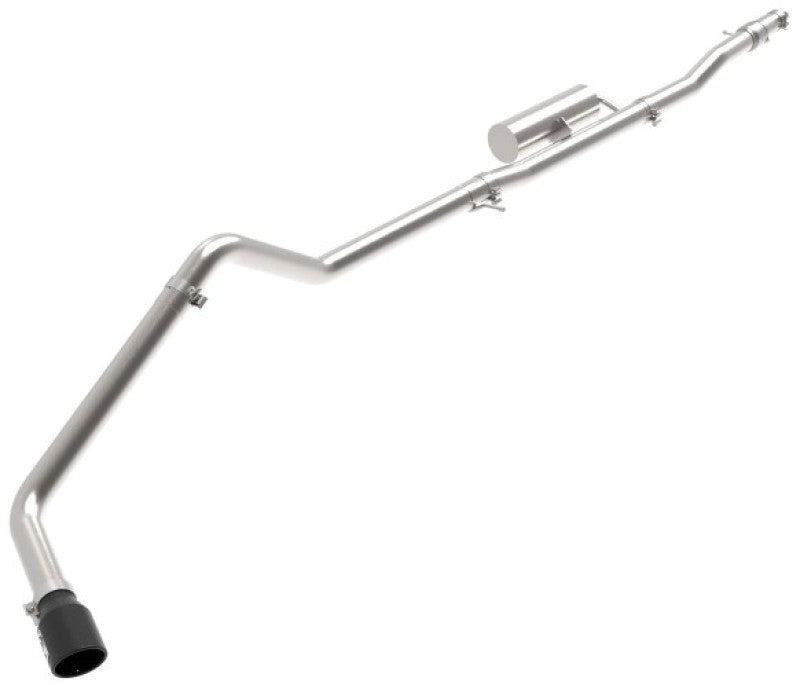 aFe POWER MACH Force-Xp 2.5in Axle-Back Exhaust System 16-20 Chevrolet Camaro SS V8 6.2L - Black - Mammoth Racing -