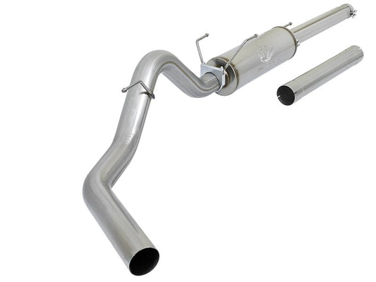 aFe LARGE Bore HD Exhausts Cat-Back SS-409 EXH CB Dodge Diesel Trucks 03-04 L6-5.9L (td) - Mammoth Racing -