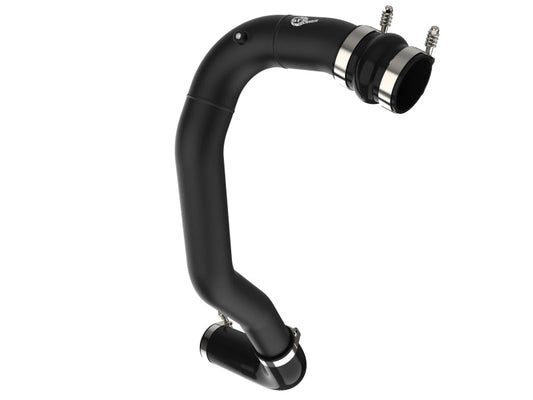 afe 08-10 Ford Trucks V8-6.4L (td) BladeRunner 3 IN Aluminum Hot Charge Pipe - Black - Mammoth Racing -