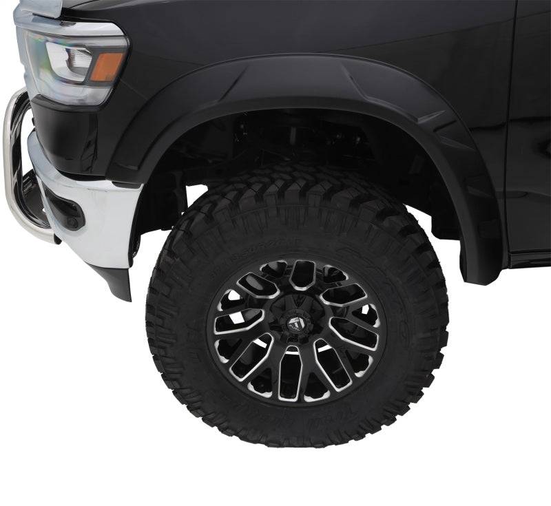 Bushwacker 14-19 Toyota Tundra w/ 66.7in Bed DRT Style Flares 4pc - Black - Mammoth Racing -