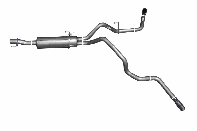 Gibson 04-05 Dodge Ram 1500 SLT 5.7l 2.5in Cat-Back Dual Extreme Exhaust - Stainless - Mammoth Racing -