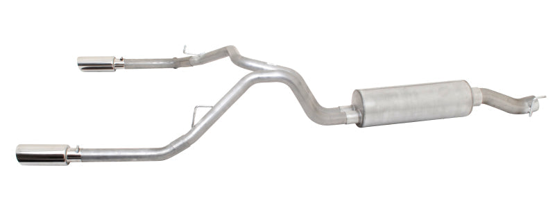 Gibson 14-17 Ram 2500 Big Horn 6.4l 2.5in Cat-Back Dual Split Exhaust - Stainless - Mammoth Racing -
