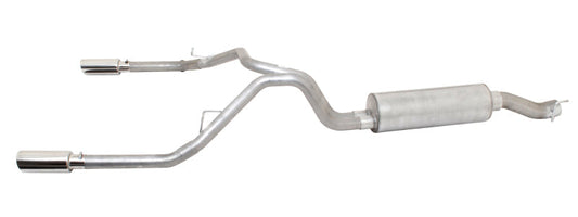 Gibson 14-17 Ram 2500 Big Horn 6.4l 2.5in Cat-Back Dual Split Exhaust - Stainless - Mammoth Racing -