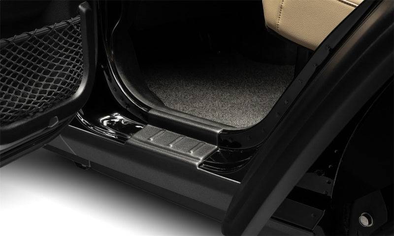 Bushwacker Jeep Wrangler JL Trail Armor Rocker Panel and Sill Plate Cover- Black - Mammoth Racing -