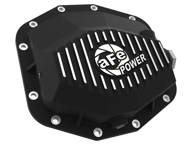 aFe POWER 21-22 Ram 1500 TRX Hemi V8 6.2L (sc) PRO Series Rear Differential Cover Black w/ Machined - My Store