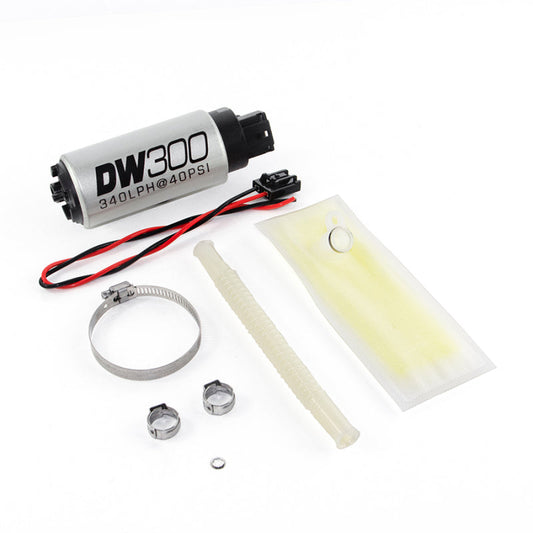 DeatschWerks 92-95 BMW E36 325i DW300 340 LPH In-Tank Fuel Pump w/ Install Kit - Mammoth Racing -