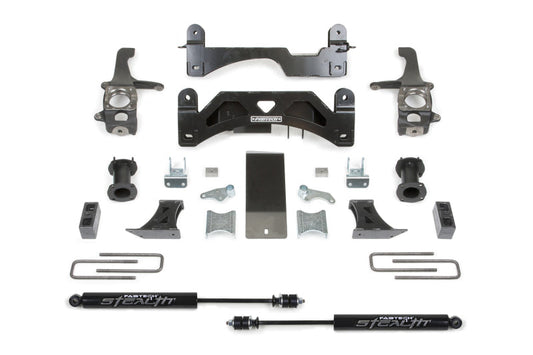 Fabtech 16-21 Toyota Tundra 2wd/4wd 6in Basic Sys w/C/O Spacers & Stealth Rr - Mammoth Racing -
