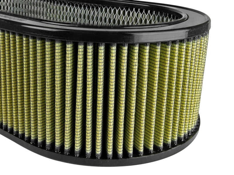 aFe MagnumFLOW Air Filters Round Racing PG7 A/F PG7 Oval Filter (18.13 x 7.25 x 6.0 w/EM) - Mammoth Racing -
