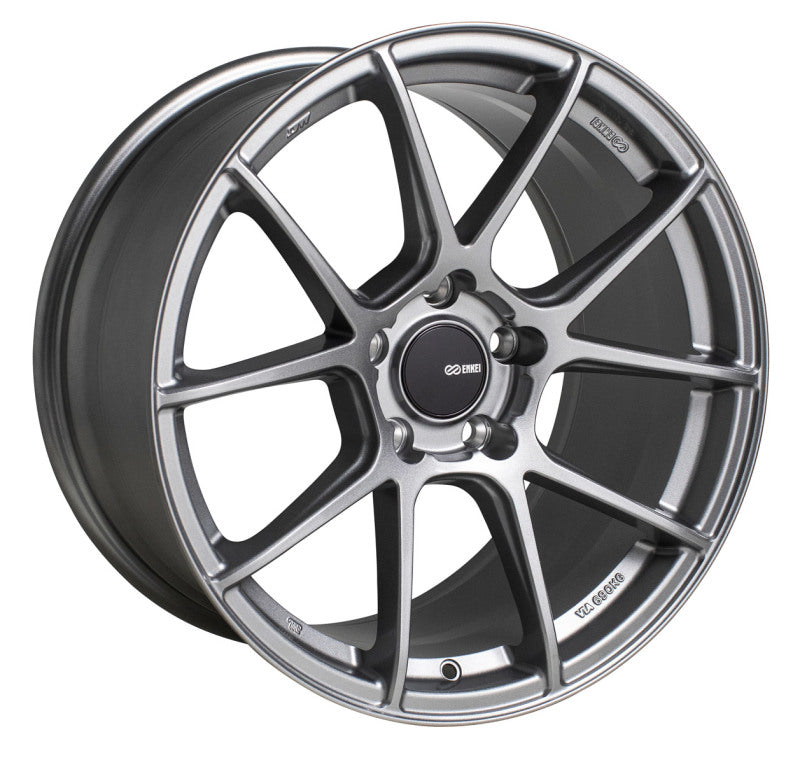 Enkei TS-V 18x8 5x112 45mm Offset 72.6mm Bore Storm Grey Wheel - Mammoth Racing -