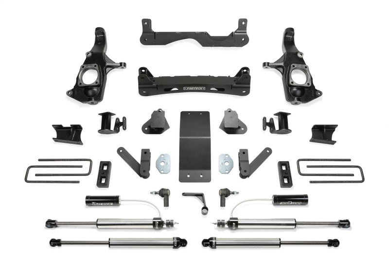Fabtech 11-19 GM 3500hd 2wd/4wd 4in Basic Sys w/Dlss Resi Shks - Mammoth Racing -