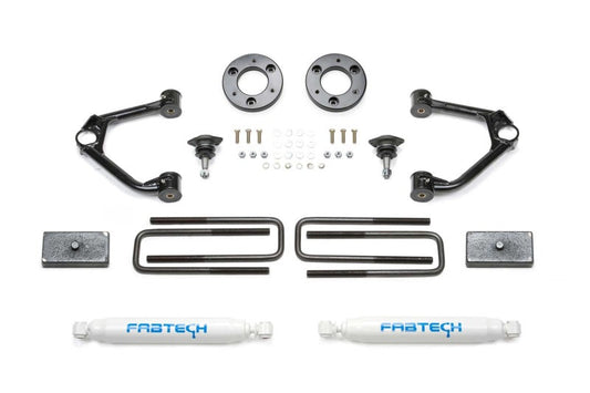 Fabtech 19-20 GM K1500 P/U w/Trail Boss/At4 Pkg 1.5in Budget Sys w/Perf Shks - Mammoth Racing -
