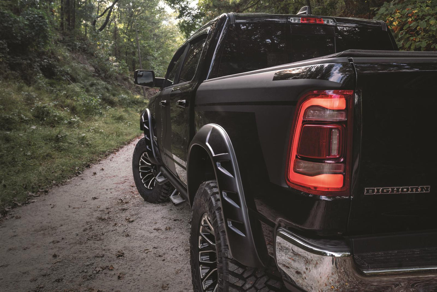 Bushwacker 19-22 GMC Sierra 1500 DRT Style Flares 4pc - Black - Mammoth Racing -