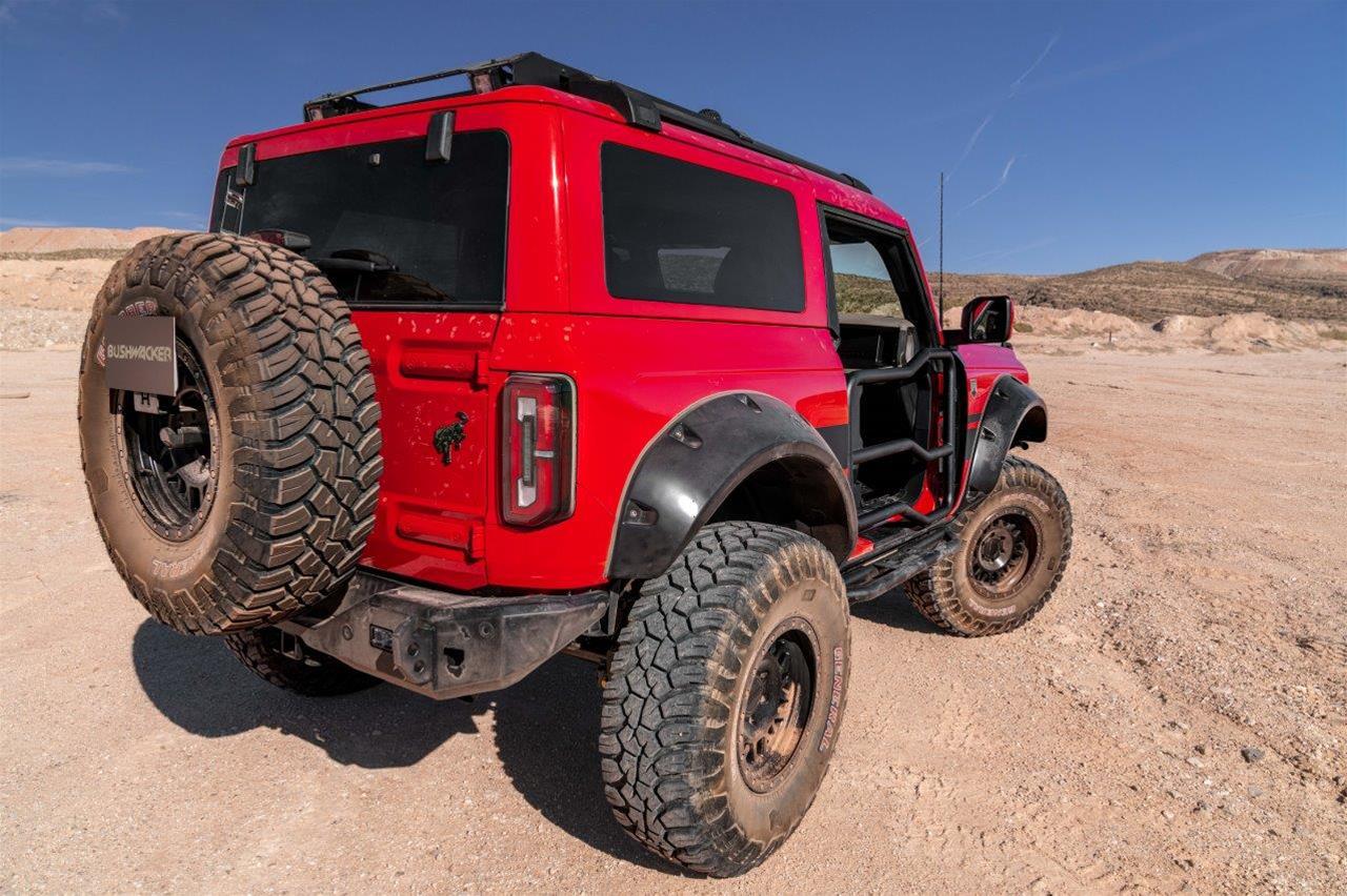 Bushwacker 21-22 Ford Bronco (2 Door) Pocket Style Fender Flares - 4pc Smooth - My Store