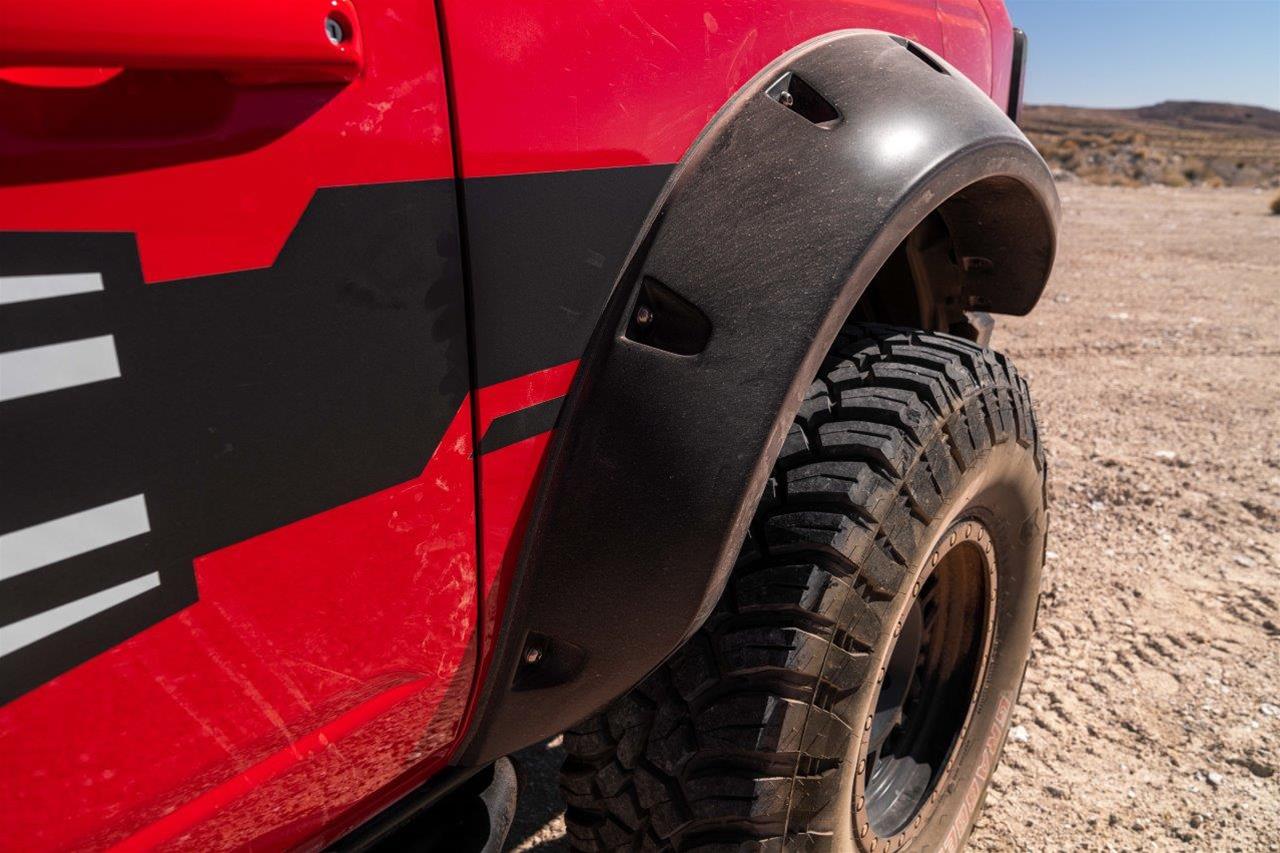 Bushwacker 21-22 Ford Bronco (2 Door) Pocket Style Fender Flares - 4pc Smooth - My Store