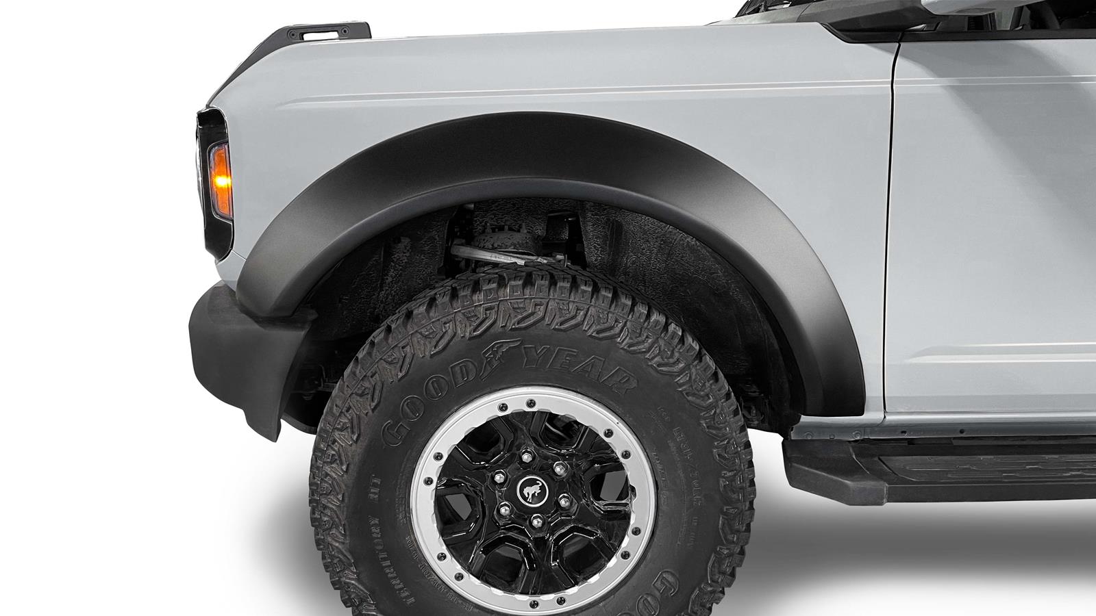 Bushwacker 21-22 Ford Bronco (2 Door) Extend-A-Fender Style Fender Flares - 4pc Smooth - My Store