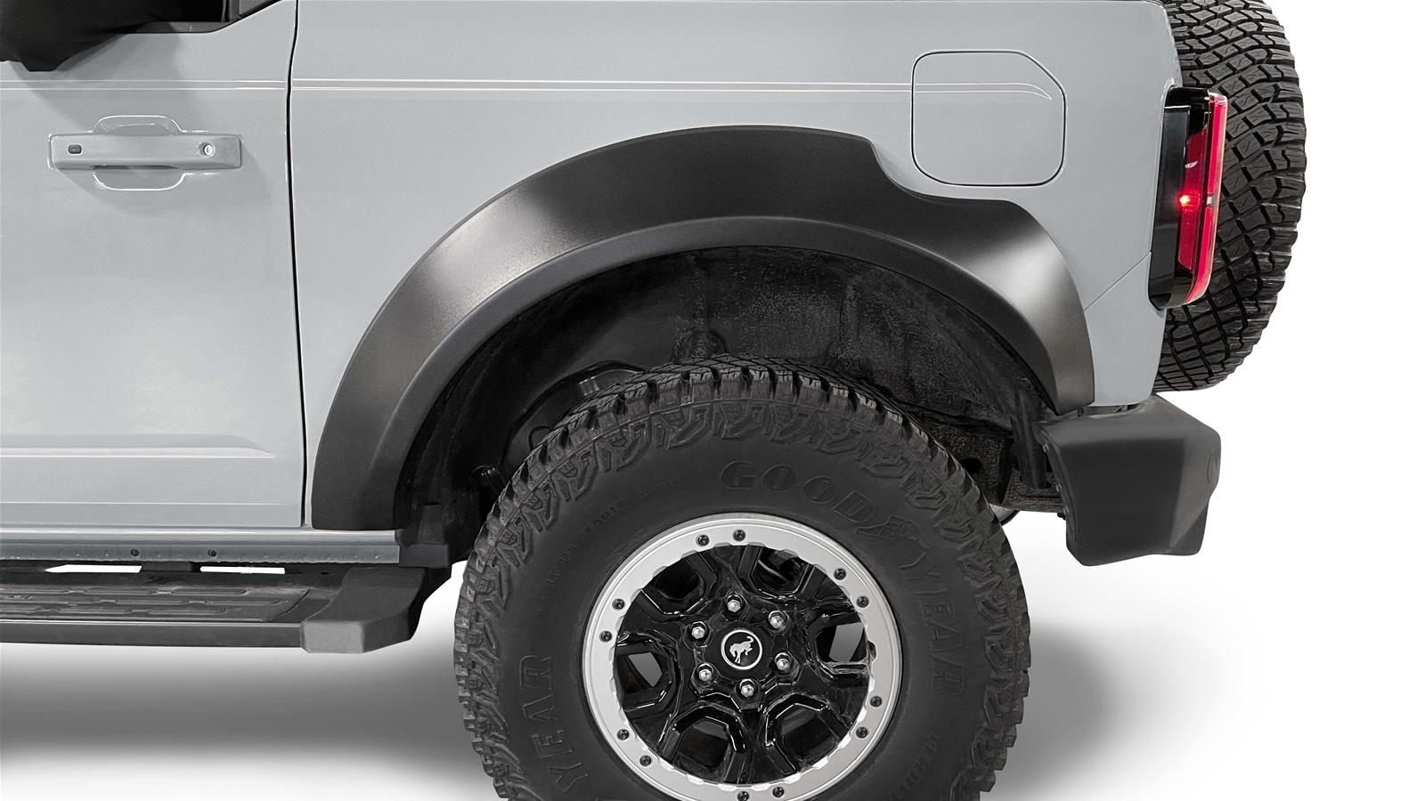 Bushwacker 21-22 Ford Bronco (2 Door) Extend-A-Fender Style Fender Flares - 4pc Smooth - My Store