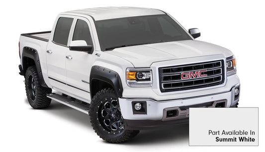Bushwacker 19-20 GMC Sierra 1500 Pocket Style Flares 4pc - Summit White - My Store