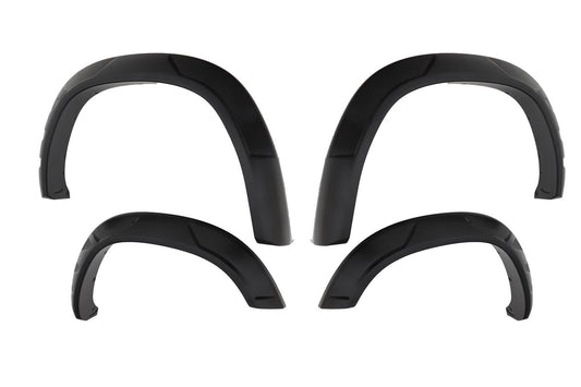 Bushwacker 19-22 GMC Sierra 1500 DRT Style Flares 4pc - Black - Mammoth Racing -