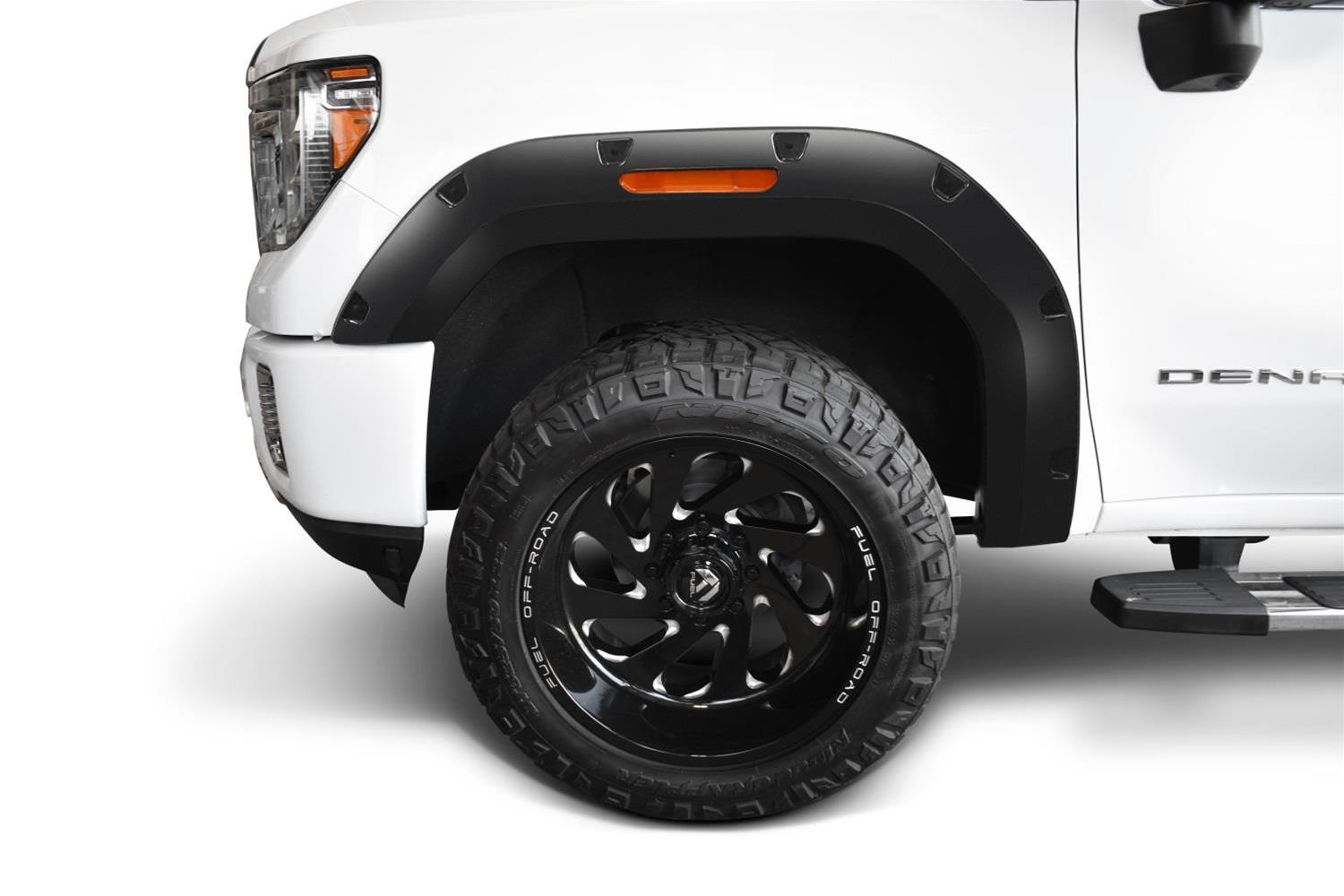 Bushwacker 20-21 GMC Sierra 2500/2500hd/3500hd (Excl. Dually) Pocket Style 4pc Flares - Blk - Mammoth Racing -