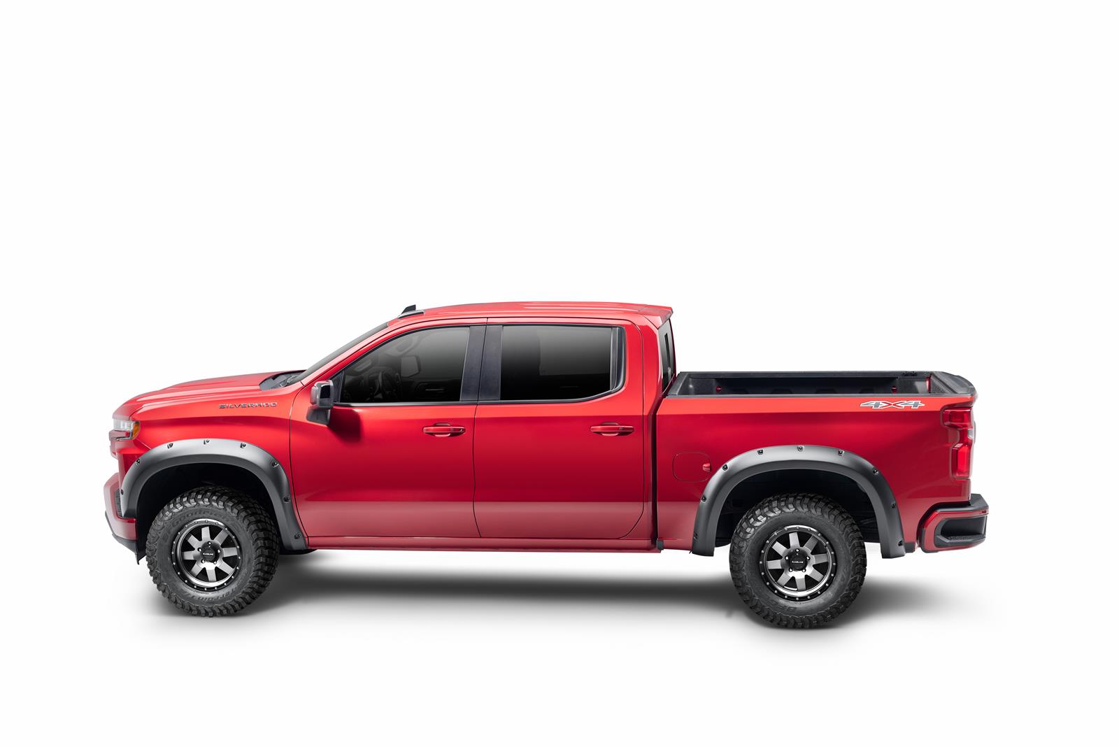 Bushwacker 19-22 GMC Sierra 1500 Forge Style Flares 4pc - Black - Mammoth Racing -