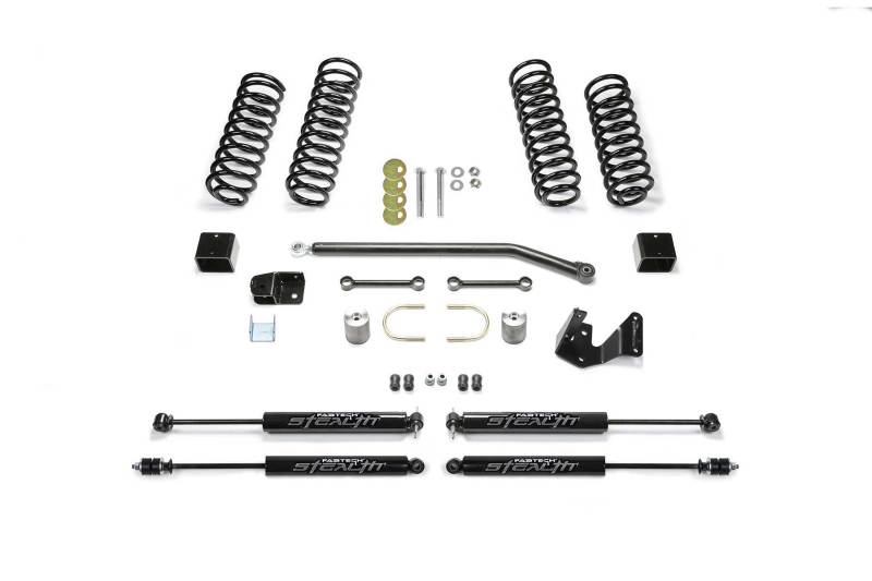 Fabtech 07-18 Jeep JK 2-Door 3in Sport Ii w/Stealth - Mammoth Racing -