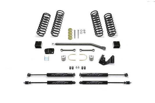 Fabtech 07-18 Jeep JK 4-Door 3in Sport Ii w/Stealth - Mammoth Racing -