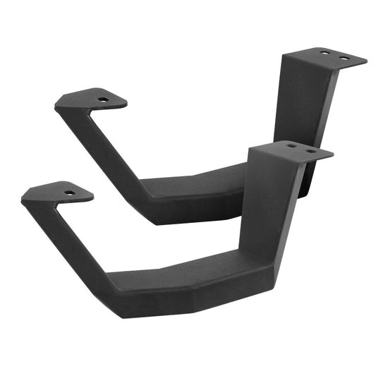 Go Rhino Rb10 Running Boards - Tex Black - 4in Drop Down Steps (Pair) - Mammoth Racing -