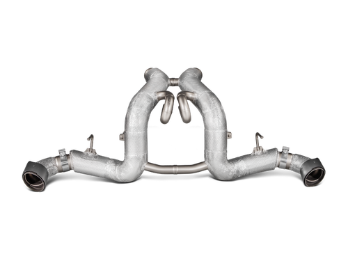 Akrapovic 16-17 McLaren 540C 570S Slip-On Line (Titanium) w/ Carbon Tips - My Store