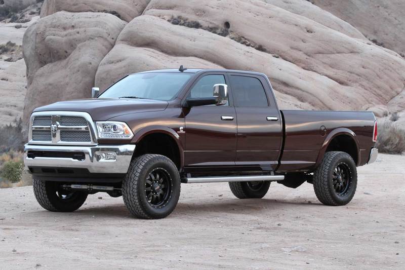 Fabtech 13-18 Ram 3500 4WD 5in Radius Arm Kit w/Perf Shks - Mammoth Racing -