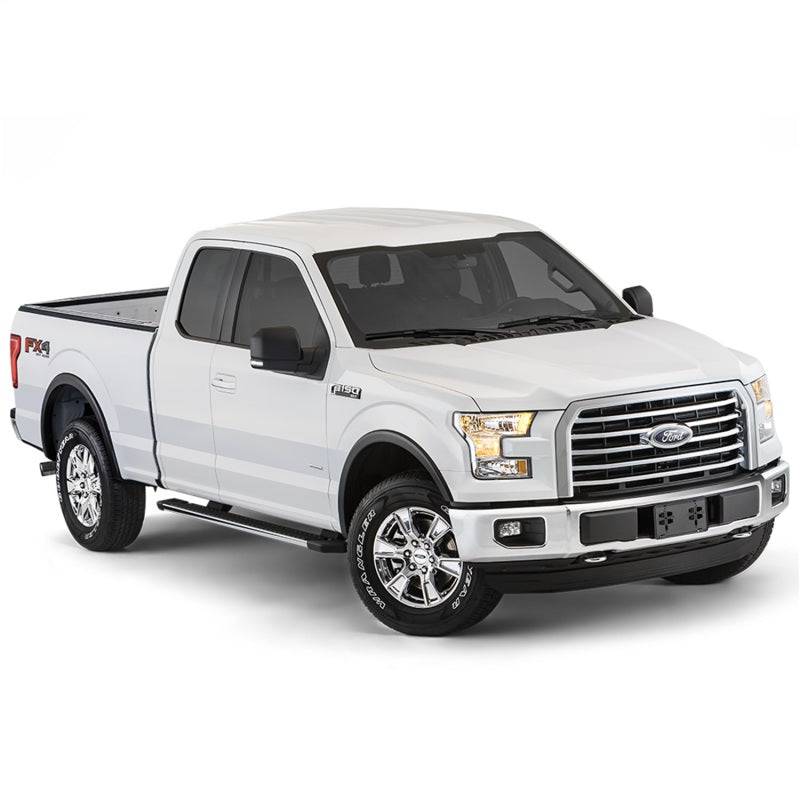 Bushwacker 97-04 Dodge Dakota Fleetside OE Style Flares 4pc - Black - Mammoth Racing -