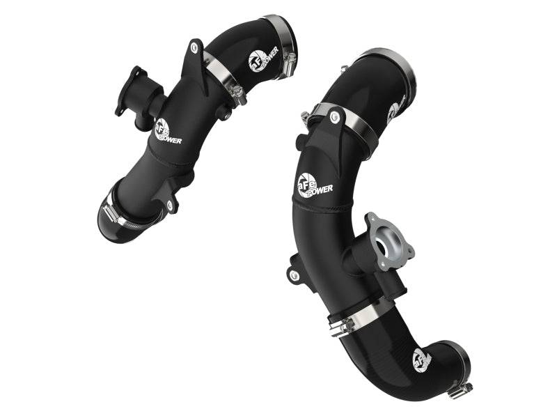 aFe 2022 Toyota Tundra V6-3.5L (tt) BladeRunner 2.5in Aluminum Hot Charge Pipe - Black - My Store